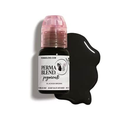 פיגמנט לגבות צבע blackishbrown-15 ml