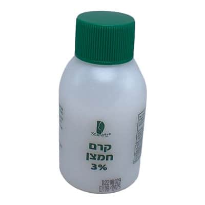 חמצן 3% לגבות ולריסים