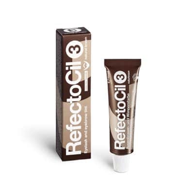 צבע לריסים וגבות Refectocil מספר 3